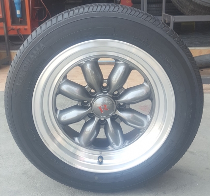 ล้อมือ2 WATANABEขอบ154รู100-114 พร้อมยาง 4 ล้อ