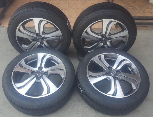 ขายล้อHONDA City ขอบ16 ยางปี16  4 ล้อ