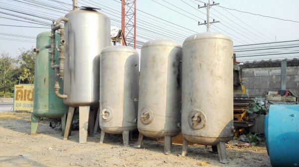 #ถังพักน้ำสแตนเลส ขนาด 500/1000 ลิตร สวยหนาพร้อมใช้