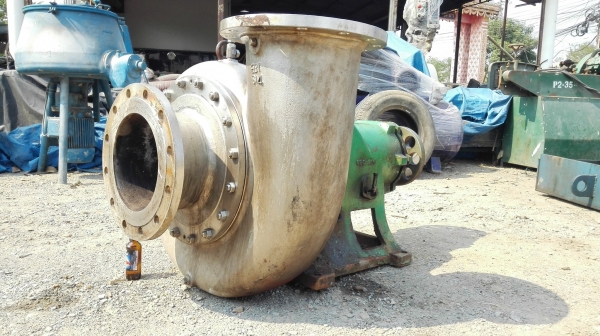 #หัวปั้มน้ำสแตนเลสญี่ปุ่น Ebara 10&rdquo;- 10&rdquo; ใบคายดูดทรายเลนของข้นสิ่งปฎิกูล