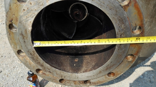 #หัวปั้มน้ำสแตนเลสญี่ปุ่น Ebara 10&rdquo;- 10&rdquo; ใบคายดูดทรายเลนของข้นสิ่งปฎิกูล