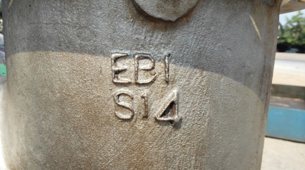 #หัวปั้มน้ำสแตนเลสญี่ปุ่น Ebara 10&rdquo;- 10&rdquo; ใบคายดูดทรายเลนของข้นสิ่งปฎิกูล