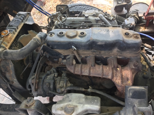 ISUZU NKR 110 HP 4BE1 ปี 36 หกล้อดั๊มพ์ รถห้างแท้ เครื่องแรงดี หัวเดิมๆภายในสวยครบ ช่วงล่างคัชซีสวยม