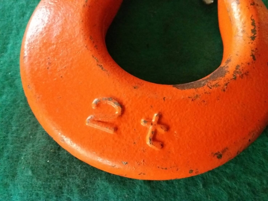 ตะขอสับโซ่ 2 ตัน มีตัวล็อค