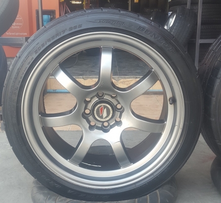 ล้อมือ2 Lenso Project-D03 ขอบ17 พร้อมยาง (ตามสภาพ)