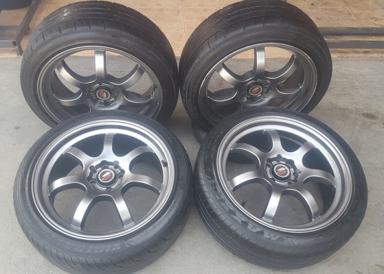 ล้อมือ2 Lenso Project-D03 ขอบ17 พร้อมยาง (ตามสภาพ)