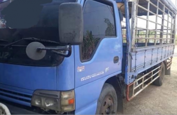 ISUZU NPR 130 HP 4HG1 Turbo ปี 47 รถบรรทุกหกล้อ ห้างแท้ กระบะเหล็กมีหลังคาความยาว 5 เมตร รถสวยจัดสีส