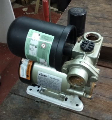 ปั๊มน้ำอัตโนมัติ kanto kt-ps130auto สภาพดี ใช้งานได้ปกติ ขายถูก