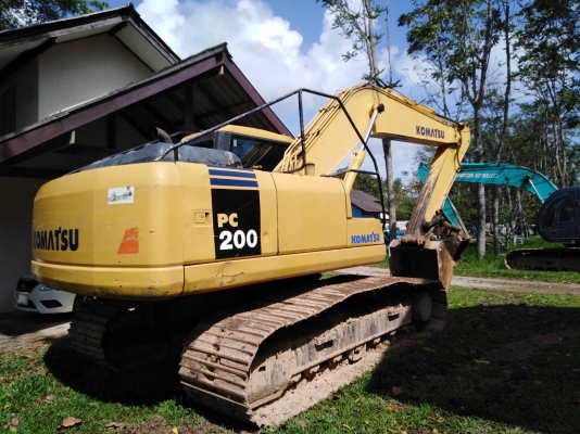 ขายแบคโฮ KOMATSU.PC200-7 รถทำงาน 11000 ชม.ไฟครบระบบดีราคา 1,350,000 ต่อรอง