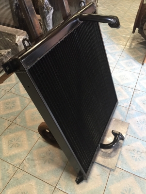 ขายหม้อนำ้+ออยคูลเลอร์รถแบ็คโฮ