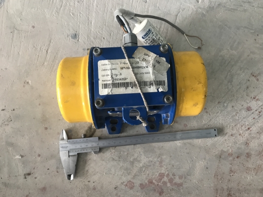 ขายมอเตอร์สั่น-เขย่า Visam 1/4HP. 220V ไฟบ้าน หายาก made in Italy สภาพสวยใหม่มาก ใช้งานไม่กี่ครั้ง หมุนนิ่ม สั่นแรง พร้อมใช้งาน