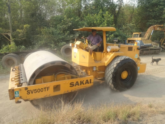 รถบดสั่นเสทือน10ตัน 2เปลือก2เพลาหนามหุ้มเรียบ Sakai SV500TFเครื่องIsuzu เอกสารเล่มทะเบียน เจ้าของขาบเอง รถบดสั่นเสทือน10ตัน 2เปลือก2เพลาหนามหุ้มเรียบ Sakai SV500TFเครื่องIsuzu เอกสารเล่มทะเบียน เจ้าของขาบเอง