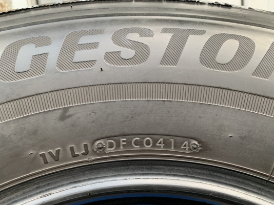 ยาง 265-70-16 Bridgestone ปี 14(2เส้น), ปี 16(2เส้น)