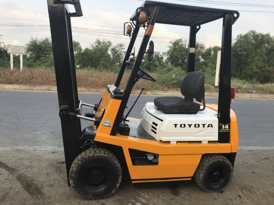 Toyota 4fgl14สภาพดีเก่าญี่ปุ่น มีใบอินวอยไม่เคยใช้ในไทย Toyota 4fgl14สภาพดีเก่าญี่ปุ่น มีใบอินวอยไม่เคยใช้ในไทย