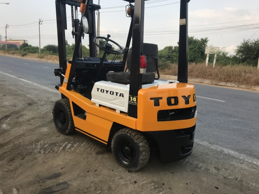 Toyota 4fgl14สภาพดีเก่าญี่ปุ่น มีใบอินวอยไม่เคยใช้ในไทย Toyota 4fgl14สภาพดีเก่าญี่ปุ่น มีใบอินวอยไม่เคยใช้ในไทย