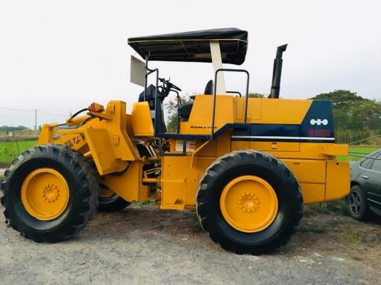 รถตักโคมัทสุ WA100-1 รุ่นสุดยอดนิยม รถพร้อมลุยงานหนัก รถตักโคมัทสุ WA100-1 รุ่นสุดยอดนิยม รถพร้อมลุยงานหนัก