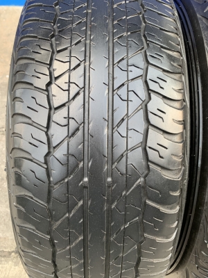 ล้อแม็ก Mitsu Pajero 6รู139 ขอบ 17(ก้านวาย) พร้อมยาง 245-65-17 Dunlop ปลายปี14 แม็กสวย ดอกยางเต็ม