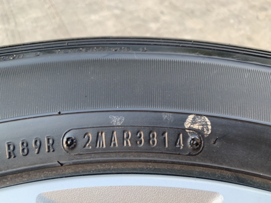 ล้อแม็ก Mitsu Pajero 6รู139 ขอบ 17(ก้านวาย) พร้อมยาง 245-65-17 Dunlop ปลายปี14 แม็กสวย ดอกยางเต็ม