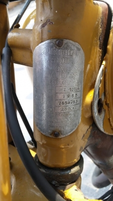 MZ 125/4 1965 หยดน้ำ MZ 125/4 1965 หยดน้ำ