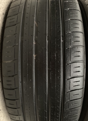 ล้อแม็ก Honda Civic FC ขอบ16 สีดำหน้าเงา พร้อมยาง 215-55-16 Dunlop ปี 17 สภาพดี