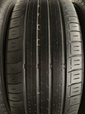 ล้อแม็ก Honda Civic FC ขอบ16 สีดำหน้าเงา พร้อมยาง 215-55-16 Dunlop ปี 17 สภาพดี