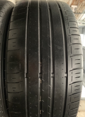 ล้อแม็ก Honda Civic FC ขอบ16 สีดำหน้าเงา พร้อมยาง 215-55-16 Dunlop ปี 17 สภาพดี