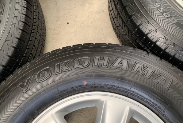 ล้อแม็ก ISUZU D-Max All New ขอบ 16 พร้อมยาง 245-70-16 Yokohama ปี 15 สภาพดี ดอกยางหนาปึก