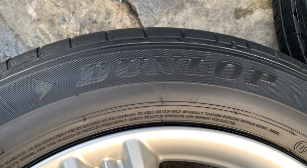 ล้อแม็ก ISUZU D-MAX BLUE POWER ขอบ 18 พร้อมยาง 225-60-18 Dunlop ปลายปี 15 ดอกเต็มๆทุกเส้น