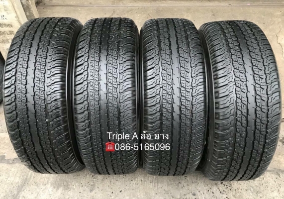 ล้อแม็ก Mitsu New Triton Plus 6รู139 ขอบ17 พร้อมยาง 265-65-17 Yokohama ปี 16 ดอกเต็มๆทุกเส้น