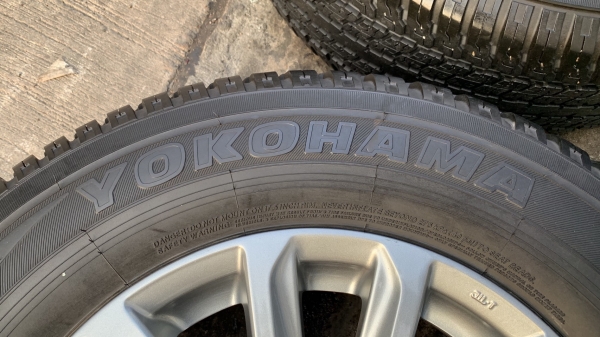 ล้อแม็ก Mitsu New Triton Plus 6รู139 ขอบ17 พร้อมยาง 265-65-17 Yokohama ปี 16 ดอกเต็มๆทุกเส้น