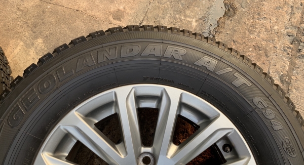 ล้อแม็ก Mitsu New Triton Plus 6รู139 ขอบ17 พร้อมยาง 265-65-17 Yokohama ปี 16 ดอกเต็มๆทุกเส้น