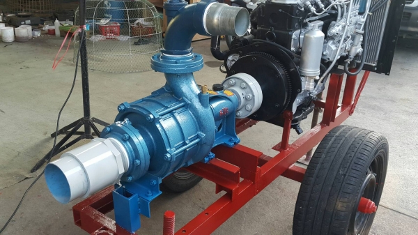 เครื่องสูบนํ้าประกอบใหม่พร้อมใช้งาน ครื่องยนต์ ISUZU  c190 ๆ+แน่นมาก