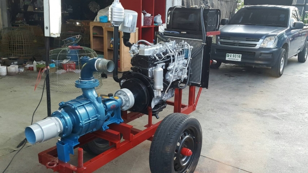 เครื่องสูบนํ้าประกอบใหม่พร้อมใช้งาน ครื่องยนต์ ISUZU  c190 ๆ+แน่นมาก