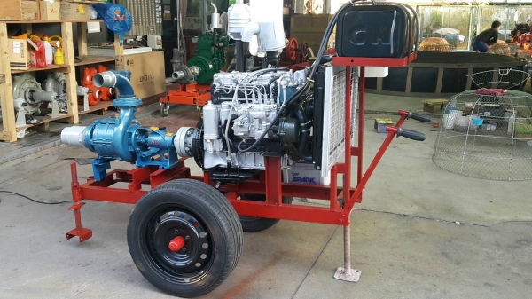 เครื่องสูบนํ้าประกอบใหม่พร้อมใช้งาน ครื่องยนต์ ISUZU  c190 ๆ+แน่นมาก