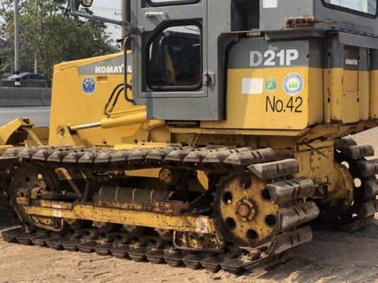 ขายรถดันดิน KOMATSU D21P-7E (4,XXX ชั่วโมง) นำเข้าเองจากญี่ปุ่น สภาพสวยพร้อมใช้ มีVDOการทำงานครับ