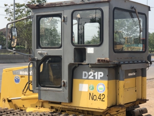 ขายรถดันดิน KOMATSU D21P-7E (4,XXX ชั่วโมง) นำเข้าเองจากญี่ปุ่น สภาพสวยพร้อมใช้ มีVDOการทำงานครับ