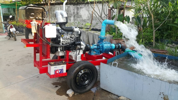 lครื่องสูบนํ้าประกอบใหม่พร้อมใช้งาน