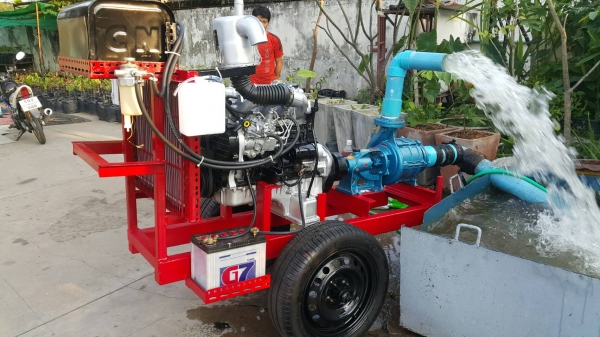 lครื่องสูบนํ้าประกอบใหม่พร้อมใช้งาน