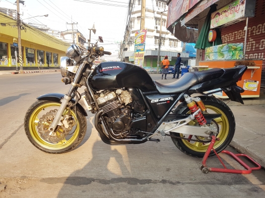 ขาย HONDA CB400 ปี97 เวอร์ชั่นS คาบูร์ไฟฟ้า แต่งเต็ม ท่อแต่ง ไล่น็อตทองทั้งคัน อินวอยส์ สรรพสามิตร ร ขาย HONDA CB400 ปี97 เวอร์ชั่นS คาบูร์ไฟฟ้า แต่งเต็ม ท่อแต่ง ไล่น็อตทองทั้งคัน อินวอยส์ สรรพสามิตร ร