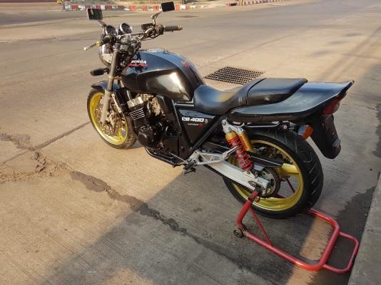 ขาย HONDA CB400 ปี97 เวอร์ชั่นS คาบูร์ไฟฟ้า แต่งเต็ม ท่อแต่ง ไล่น็อตทองทั้งคัน อินวอยส์ สรรพสามิตร ร