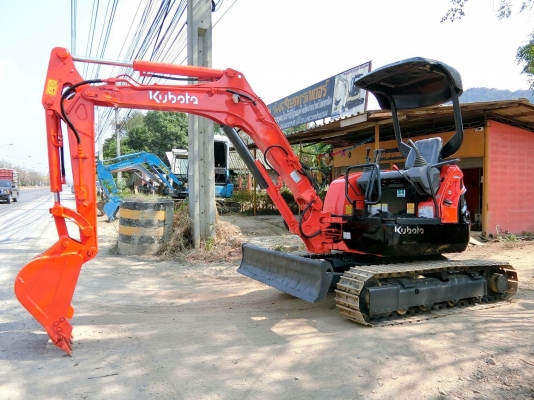 KIBOTA U-30s ขนาดPC-30 คอลโทนสั้นปั๊มนิ้ว รถเก่านอกมีเอกสารอินวอย☎️ติดต่อ 085-5632278 <ราคาต่อรองได้>