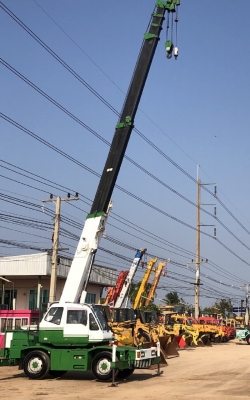 ขายรถเครน TADANO TR100M-1 (ขนาด 10 ตัน) ปี 1999 นำเข้าเองจากญี่ปุ่น สภาพสวยพร้อมใช้ มีVDOการทำงานครับ