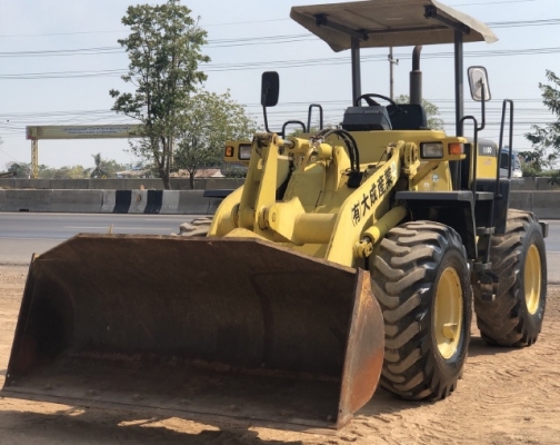 ขายรถตักล้อยาง KOMATSU WA100-3 (1,XXX ชั่วโมง) นำเข้าเองจากญี่ปุ่น สภาพสวยพร้อมใช้ มีVDOการทำงานครับ