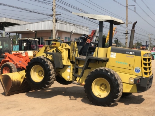 ขายรถตักล้อยาง KOMATSU WA100-3 (1,XXX ชั่วโมง) นำเข้าเองจากญี่ปุ่น สภาพสวยพร้อมใช้ มีVDOการทำงานครับ