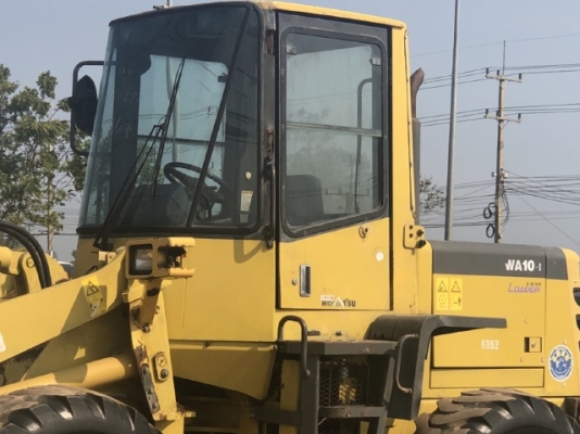 ขายรถตักล้อยาง KOMATSU WA100-3 นำเข้าเองจากญี่ปุ่น สภาพสวยพร้อมใช้ มีVDOการทำงานครับ ขายรถตักล้อยาง KOMATSU WA100-3 นำเข้าเองจากญี่ปุ่น สภาพสวยพร้อมใช้ มีVDOการทำงานครับ