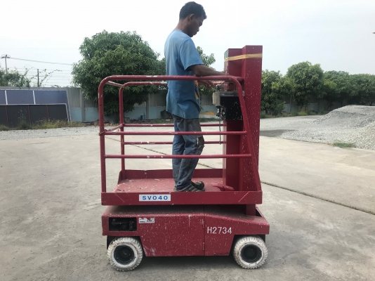 ขายรถกระเช้าไฟฟ้าสูง4เมตรรถนอกนำเข้า สภาพพร้อมใช้งาน Line: Jiraroj2909