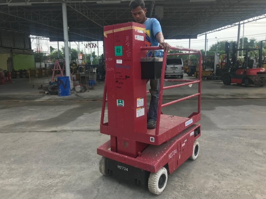 ขายรถกระเช้าไฟฟ้าสูง4เมตรรถนอกนำเข้า สภาพพร้อมใช้งาน Line: Jiraroj2909