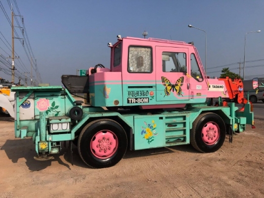 ขายรถเครน TADANO TR80M-1 (ขนาด 8 ตัน) ปี 1994 รถนอกนำเข้าจากญี่ปุ่น สภาพสวยพร้อมใช้ มีVDOการทำงานครั