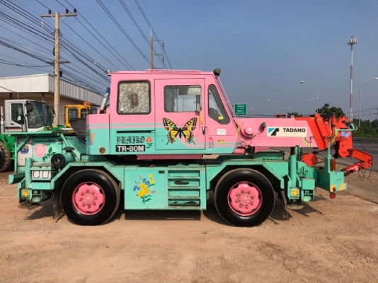 ขายรถเครน TADANO TR80M-1 (ขนาด 8 ตัน) ปี 1994 รถนอกนำเข้าจากญี่ปุ่น สภาพสวยพร้อมใช้ มีVDOการทำงานครั