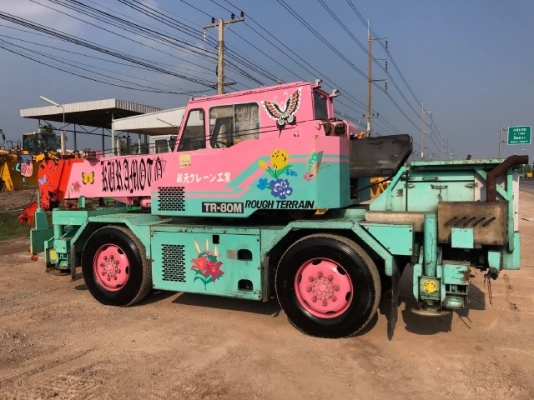 ขายรถเครน TADANO TR80M-1 (ขนาด 8 ตัน) ปี 1994 รถนอกนำเข้าจากญี่ปุ่น สภาพสวยพร้อมใช้ มีVDOการทำงานครั ขายรถเครน TADANO TR80M-1 (ขนาด 8 ตัน) ปี 1994 รถนอกนำเข้าจากญี่ปุ่น สภาพสวยพร้อมใช้ มีVDOการทำงานครั